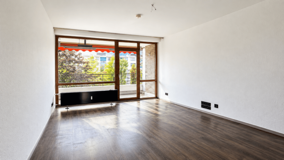 Wohnzimmer. Etagenwohnung D�sseldorf