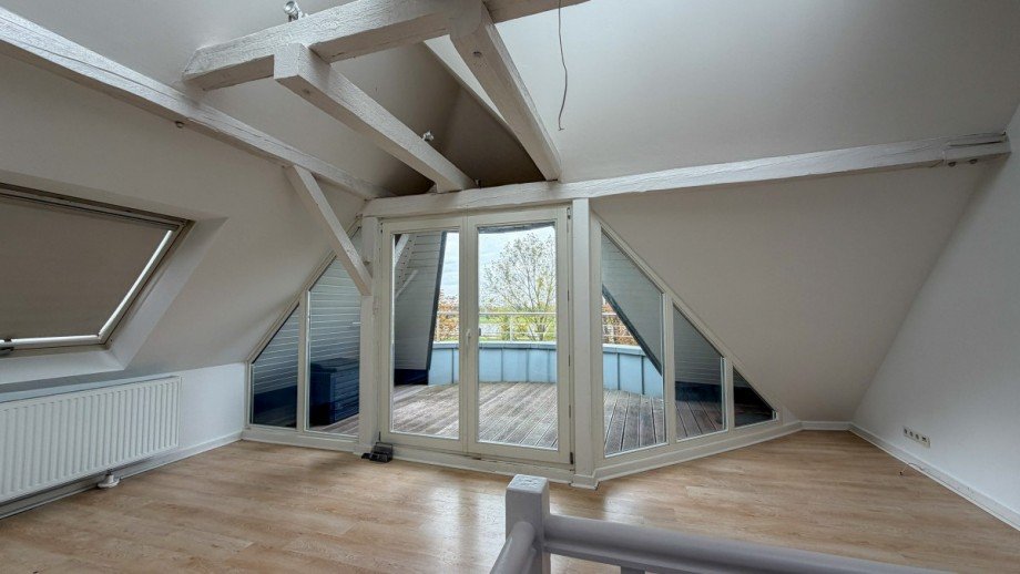 Balkon im 4.OG Stadthaus D�sseldorf
