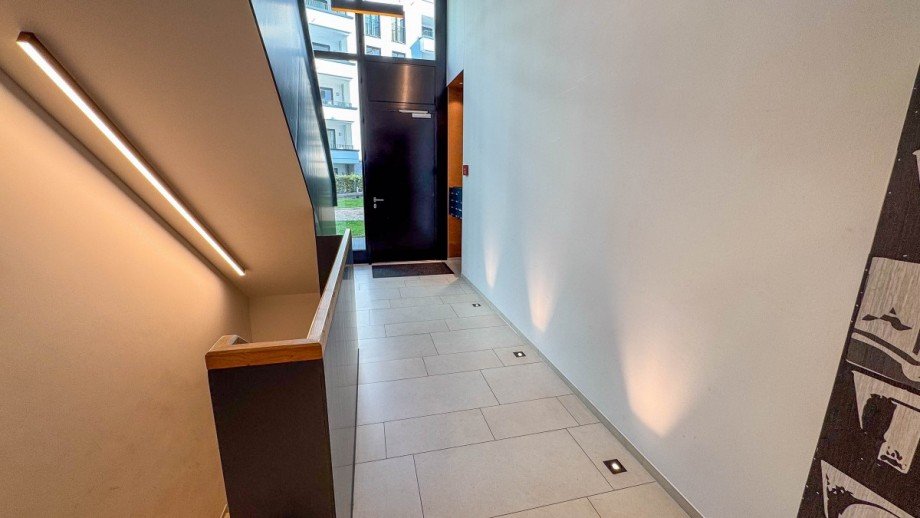 Treppenhaus. Etagenwohnung D�sseldorf