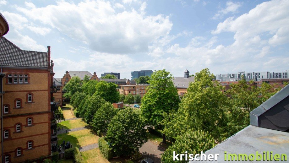 Ausblick Dachgeschosswohnung D�sseldorf