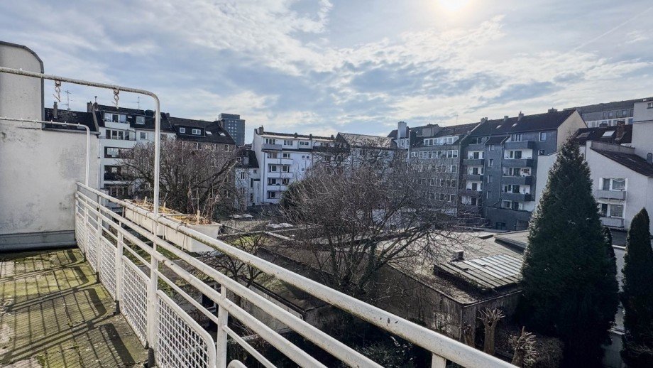Balkon Etagenwohnung D�sseldorf