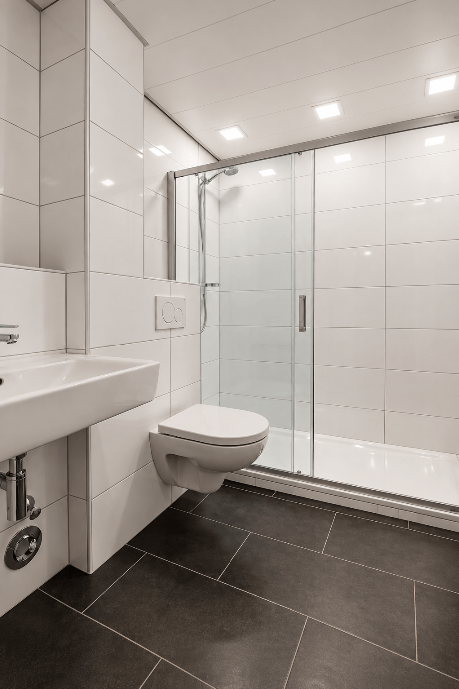 Badezimmer Etagenwohnung D�sseldorf