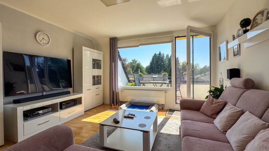 Wohnzimmer Maisonettewohnung D�sseldorf
