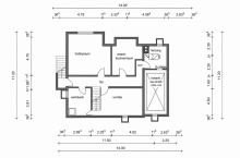 Grundriss Keller Familienidylle in Bestlage von J�chen - Freistehendes Einfamilienhaus mit park�hnlichem S�dgarten.