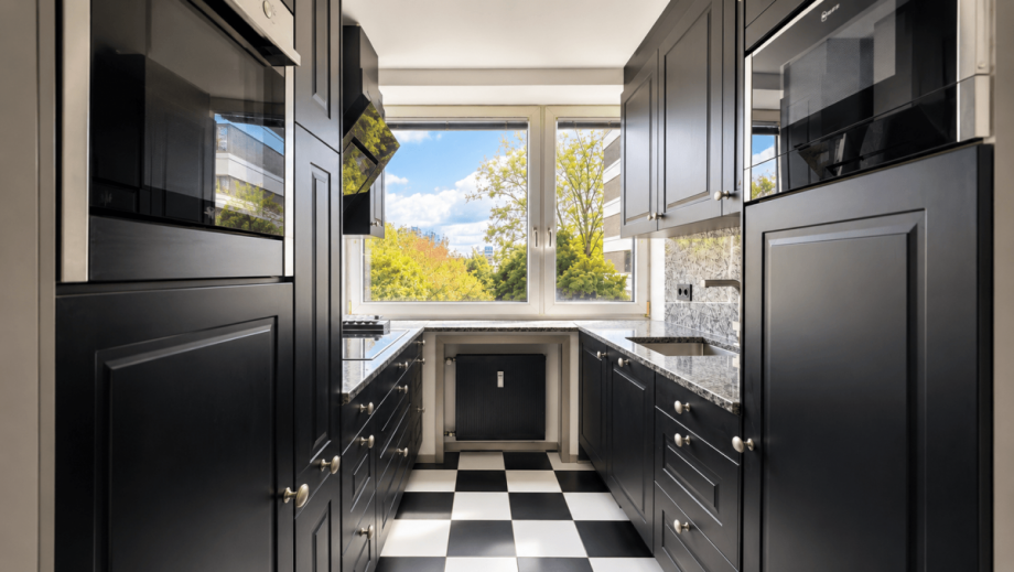 K�che. Etagenwohnung D�sseldorf