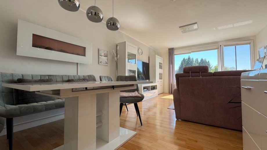 Wohnzimmer Maisonettewohnung D�sseldorf