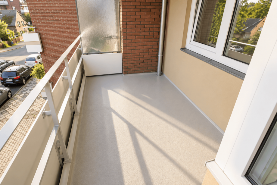 Balkon Etagenwohnung D�sseldorf